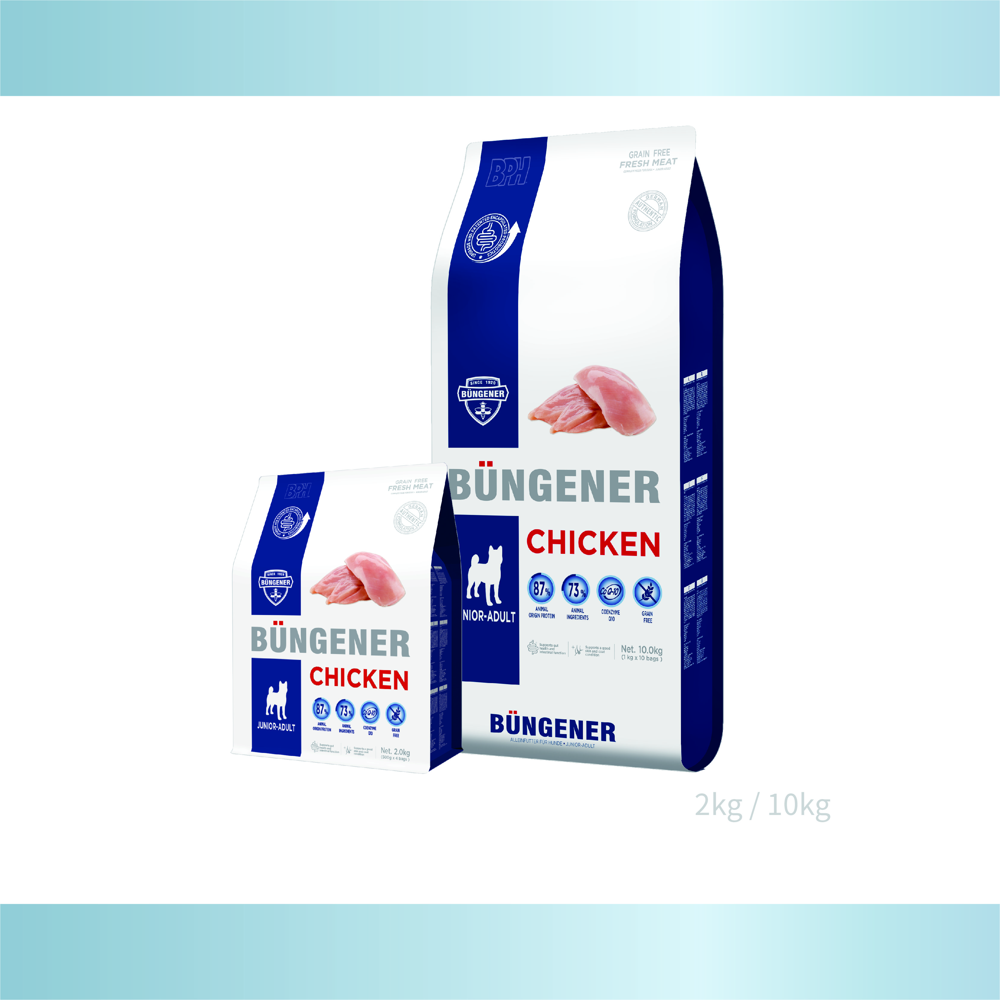 Büngener Complete Food For Junior-Adult Dog (Chicken)