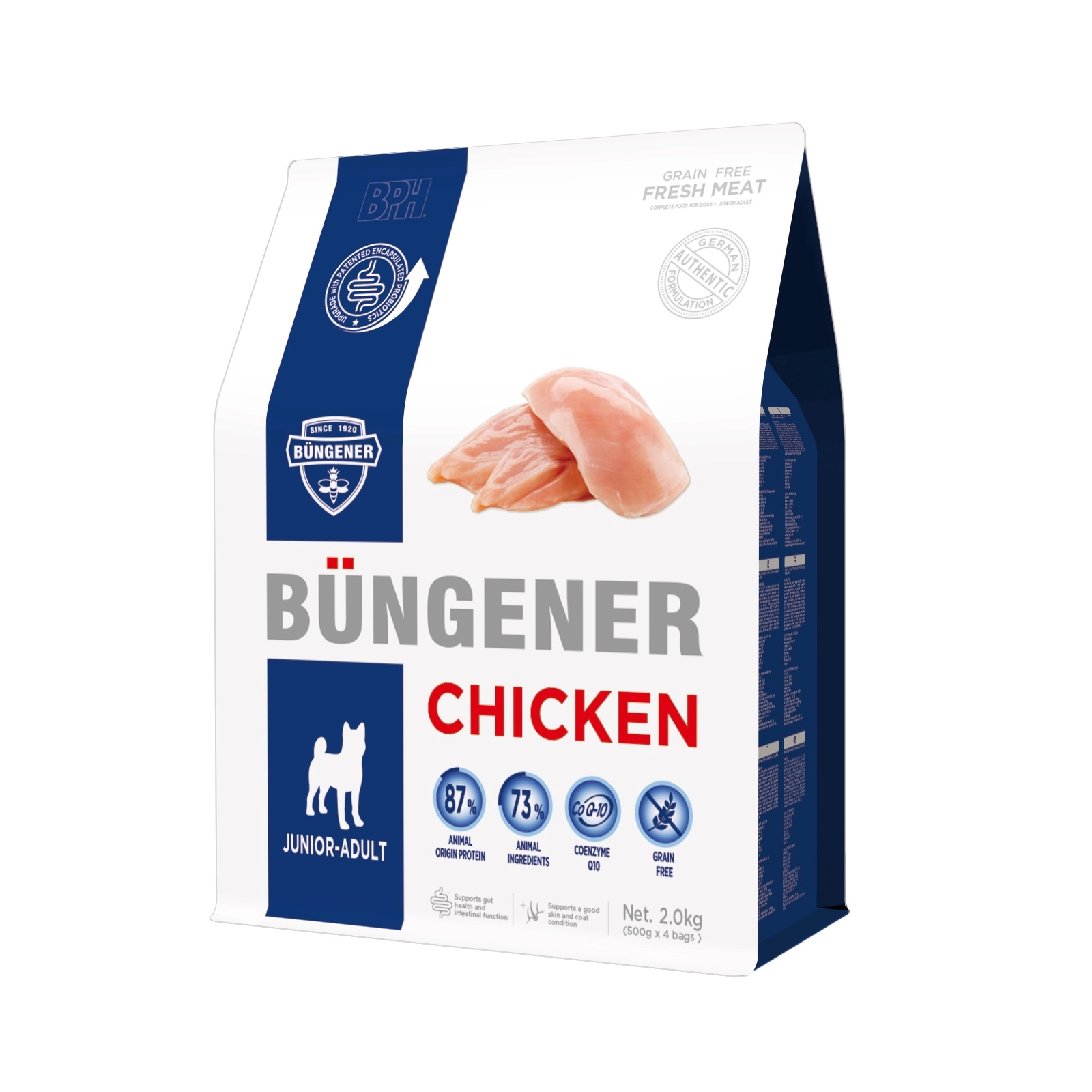 Büngener Complete Food For Junior-Adult Dog (Chicken)