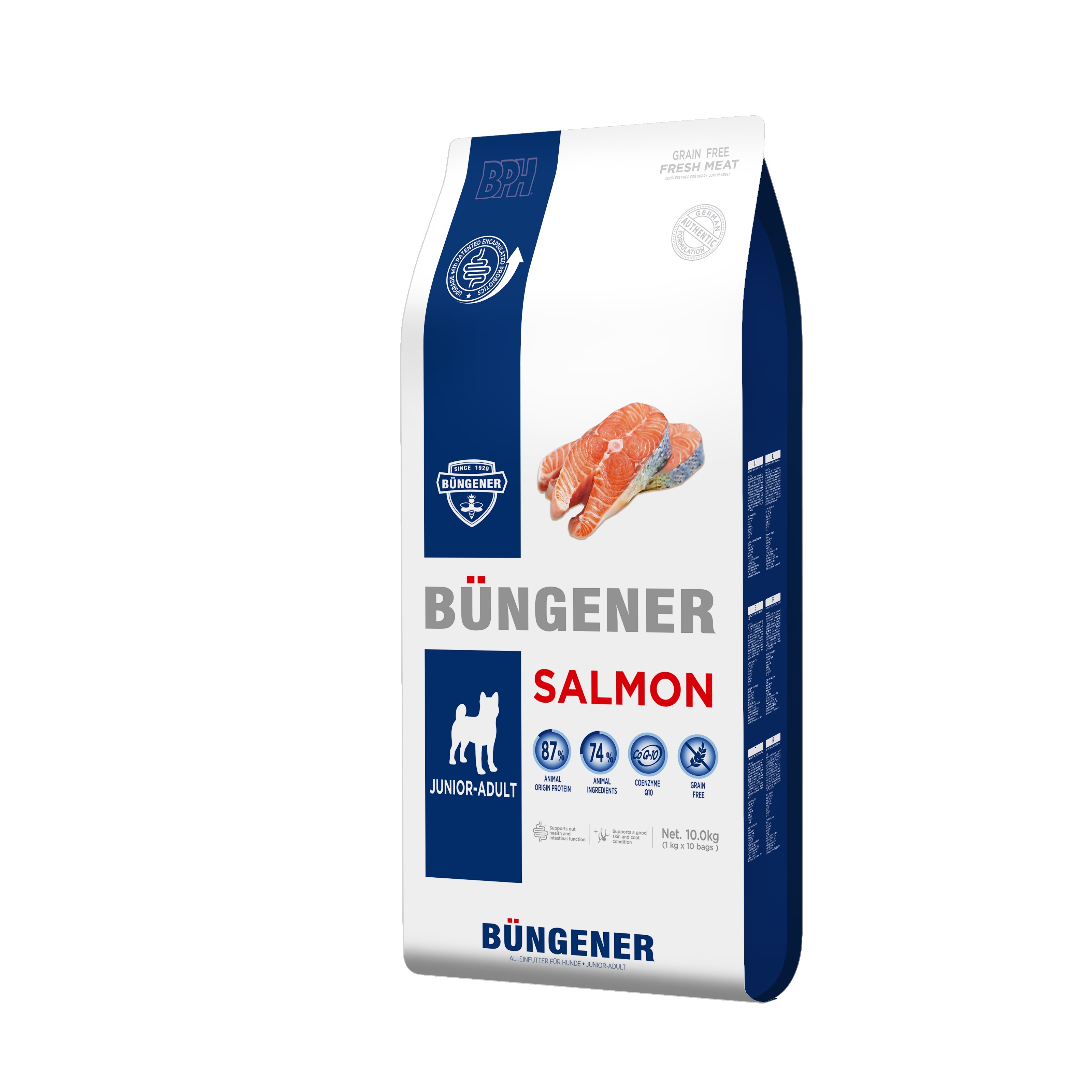 Büngener Complete Food For Junior-Adult Dog (Salmon)