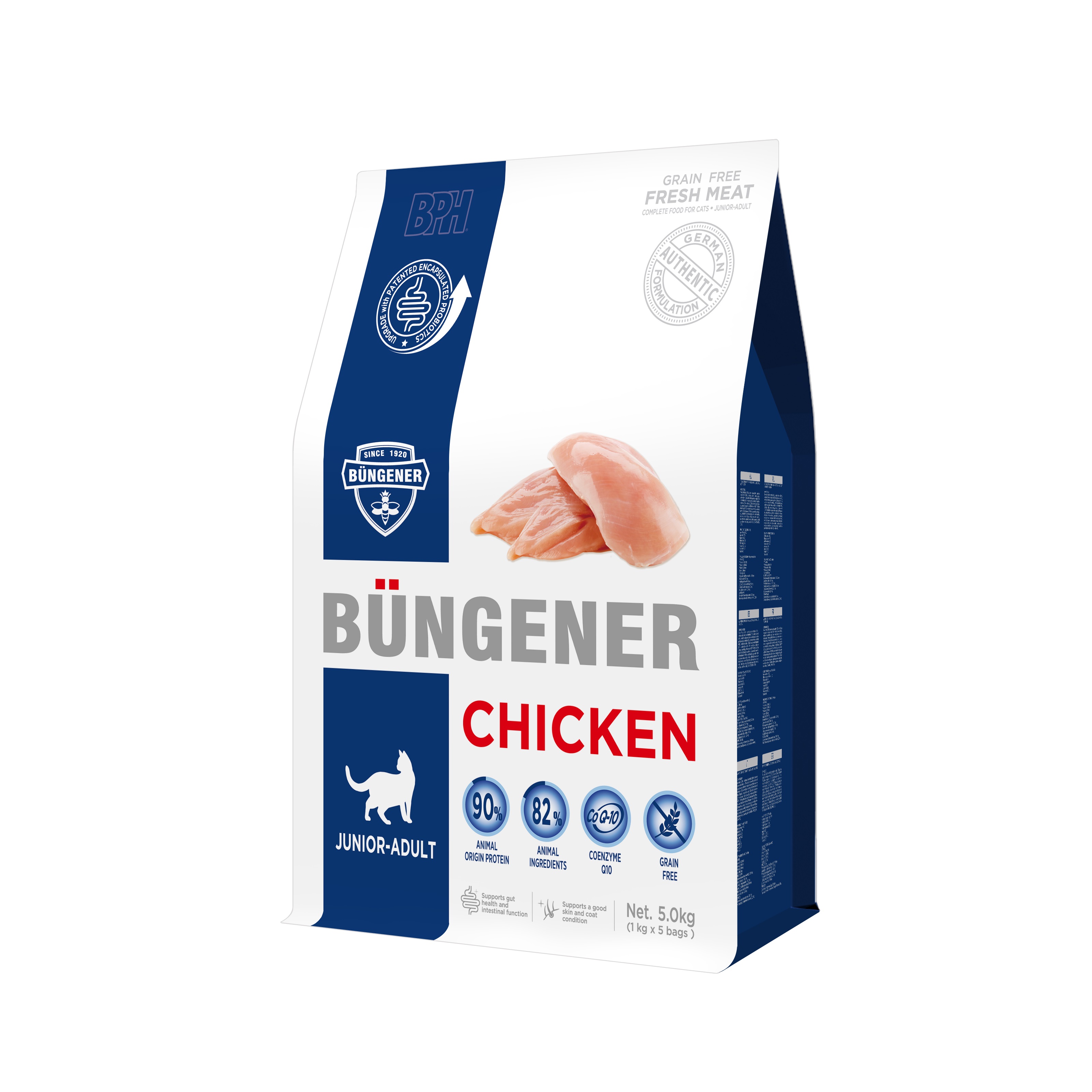 Büngener Complete Food For Junior-Adult Cat (Chicken)