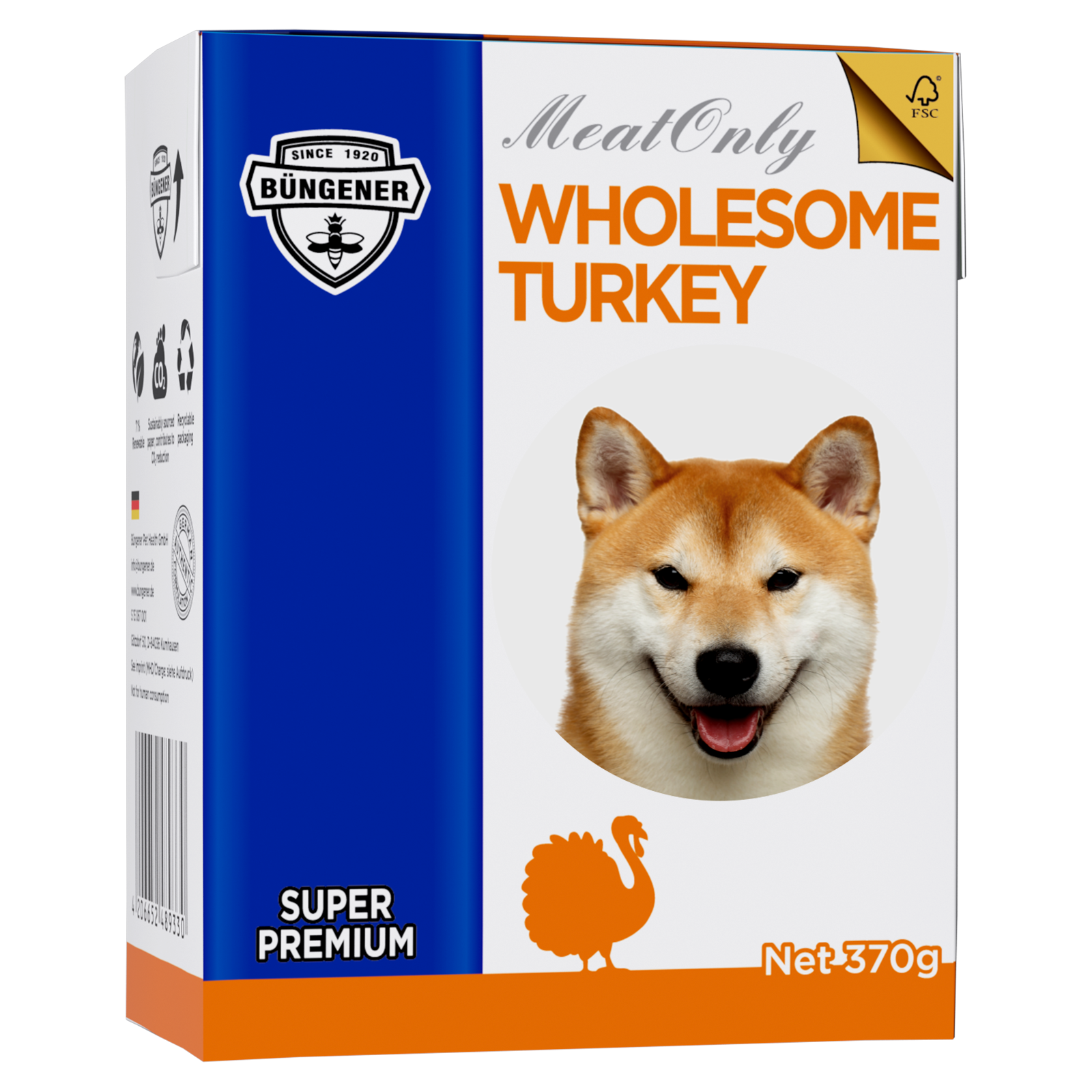 Büngener Meatonly Tetra Recart Wet Food -  WHOLESOME TURKEY