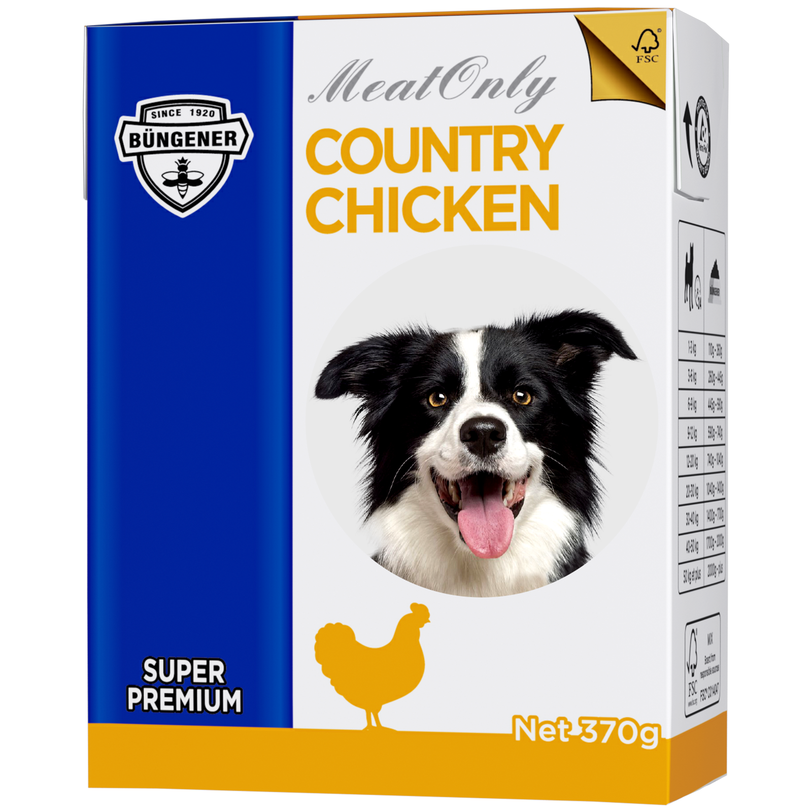 Büngener Meatonly Tetra Recart Wet Food -  COUNTRY CHICKEN