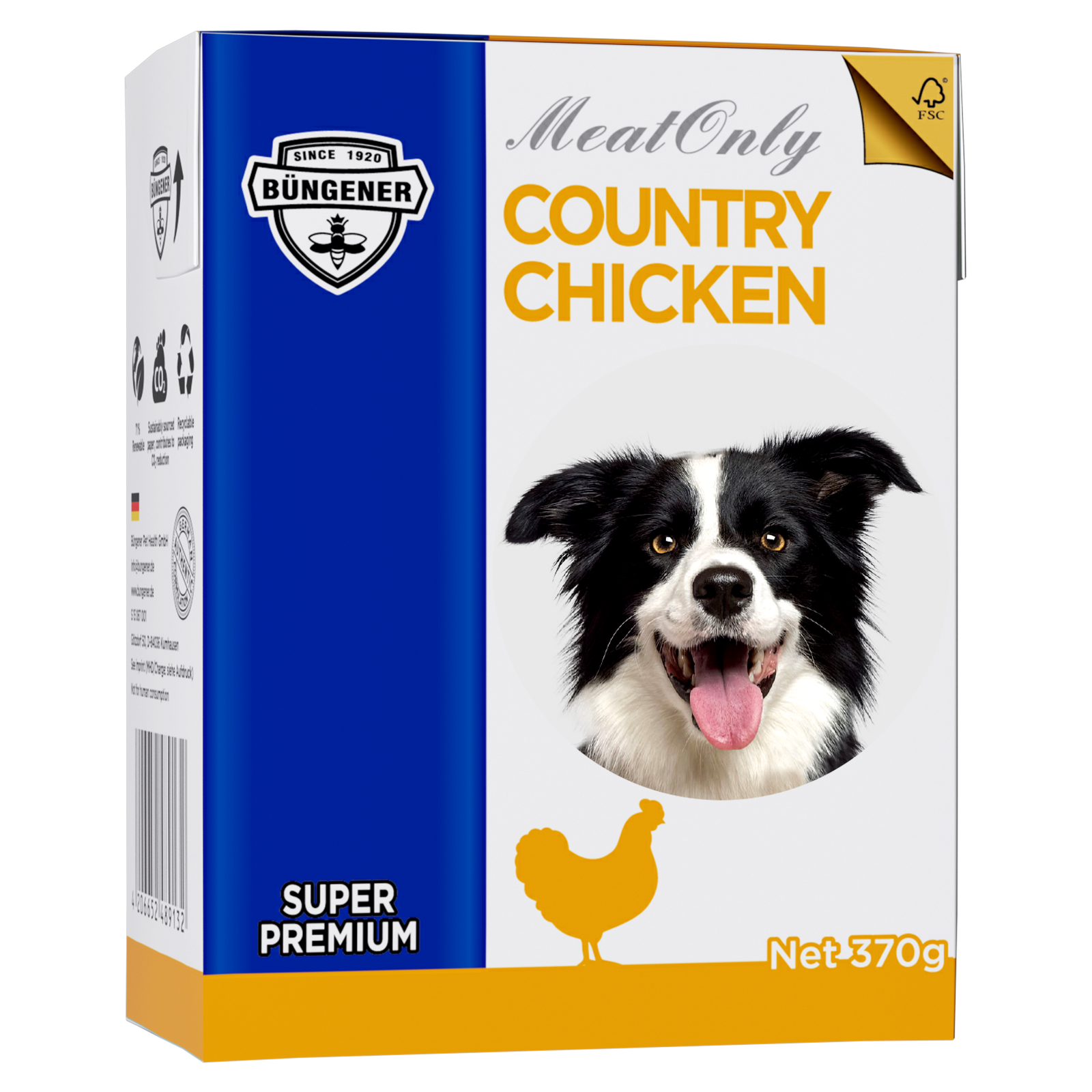 Büngener Meatonly Tetra Recart Wet Food -  COUNTRY CHICKEN