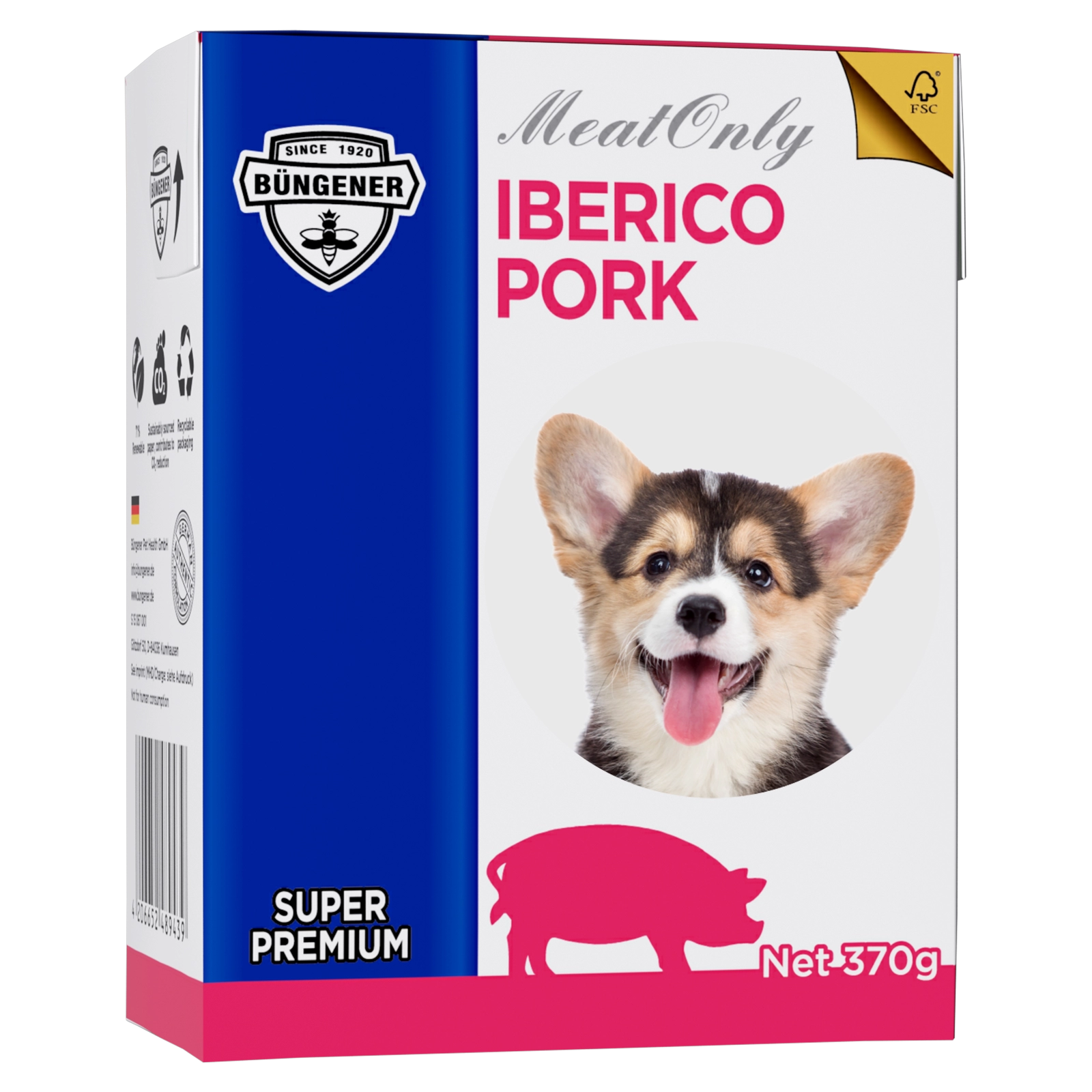 Büngener Meatonly Tetra Recart Wet Food -  IBERICO PORK